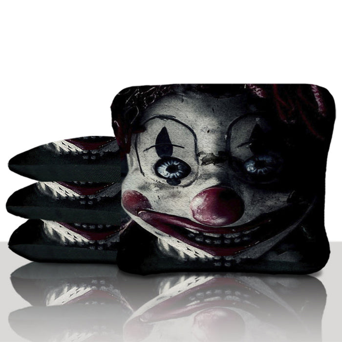Crazy Clown Cornhole Bags