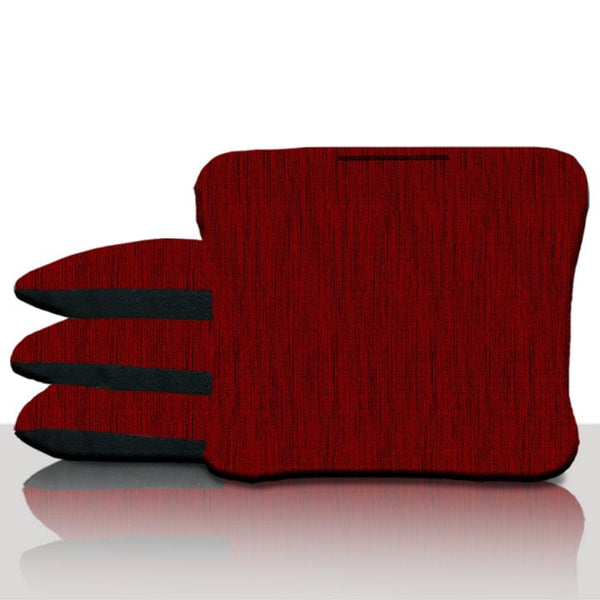 Pro Red Wood Texture Cornhole Bags