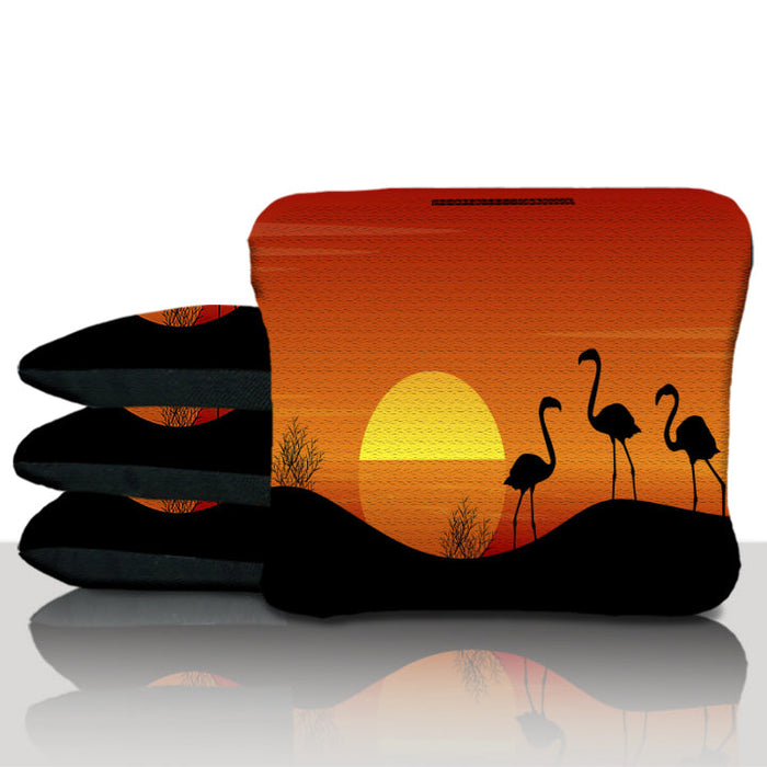 Flamingo Cornhole Bags