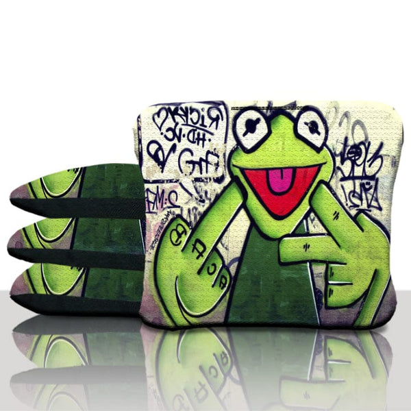 Pro Gangster Frog Cornhole Bags