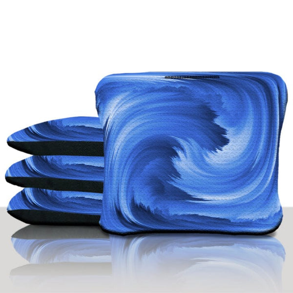 Pro Blue Texture Cornhole Bags