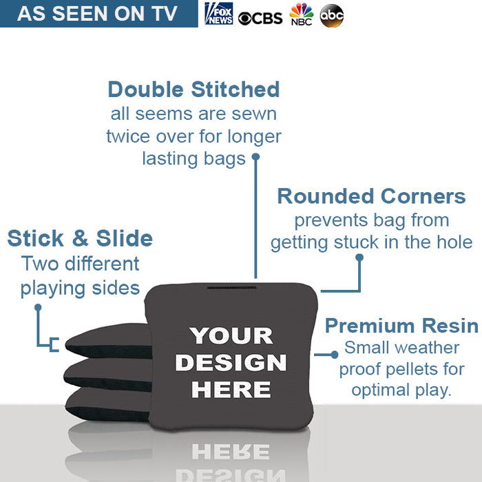 8 Custom Cornhole Bags