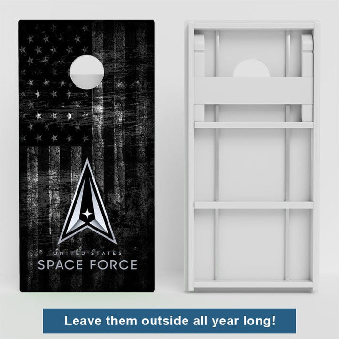 Boards United States Space Force Weather Proof Cornhole Boards