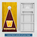 Boards Washington Football Weather Proof Cornhole Boards