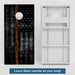 Boards Thin Orange Line Flag Weather Proof Cornhole Boards