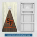 Boards San Francisco Baseball Weather Proof Cornhole Boards