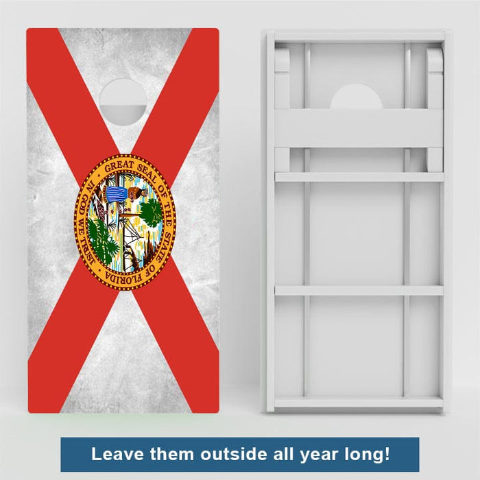 Boards Florida Flag Weather Proof Cornhole Boards