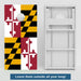Boards Maryland Flag Weather Proof Cornhole Boards