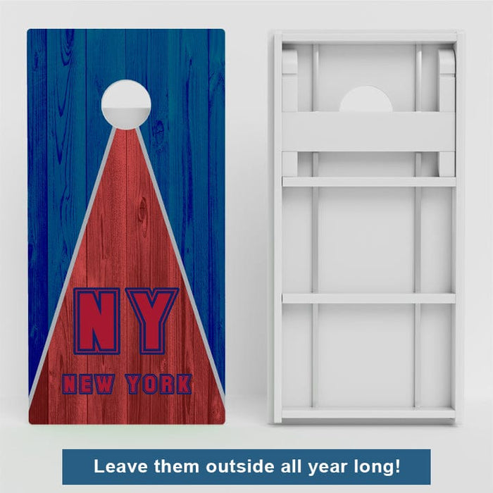 Boards New York Football Weather Proof Cornhole Boards