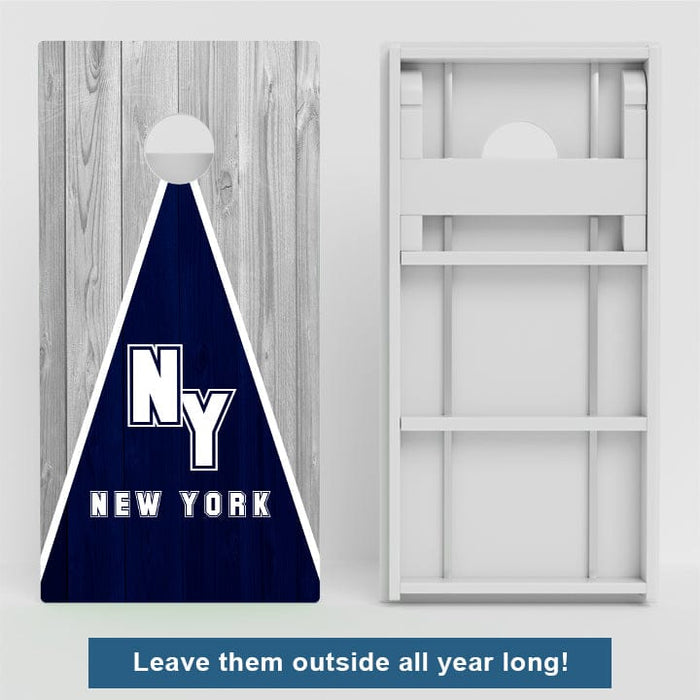 Boards New York Baseball Weather Proof Cornhole Boards