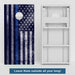 Boards Thin Blue Line Flag Weather Proof Cornhole Boards