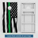 Boards Military Line American Flag Weather Proof Cornhole Boards