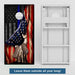 Boards Pulled Blue Line American Flag Weather Proof Cornhole Boards