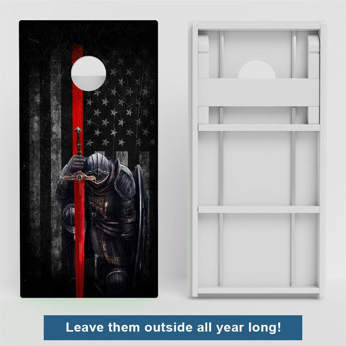Boards Red Line Knight Weather Proof Cornhole Boards