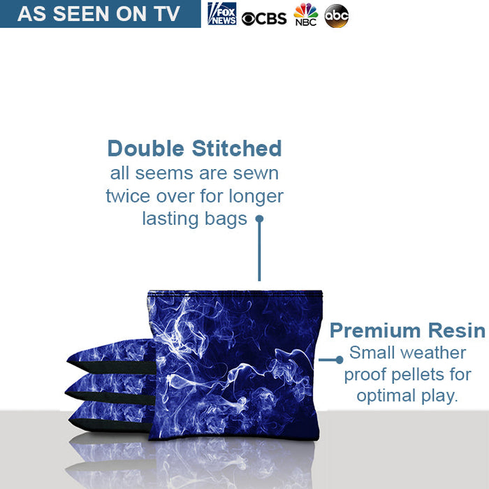 Blue Smoke Cornhole Bags