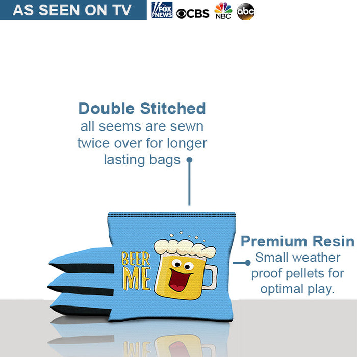 Beer Me Cornhole Bags