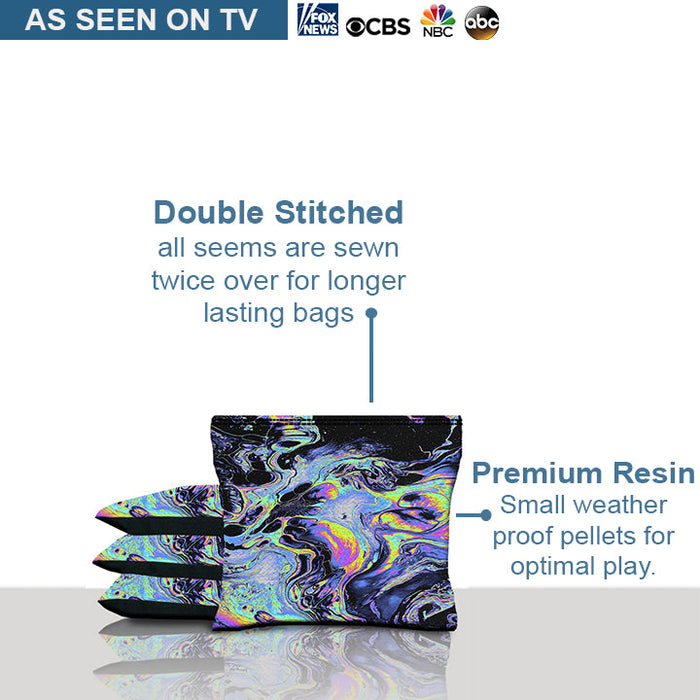 Paint Swirl Cornhole Bags