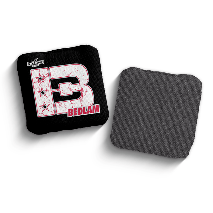 2026 Brotherhood Cornhole Bedlam National South Division ACL Comp Stamped Cornhole Bags