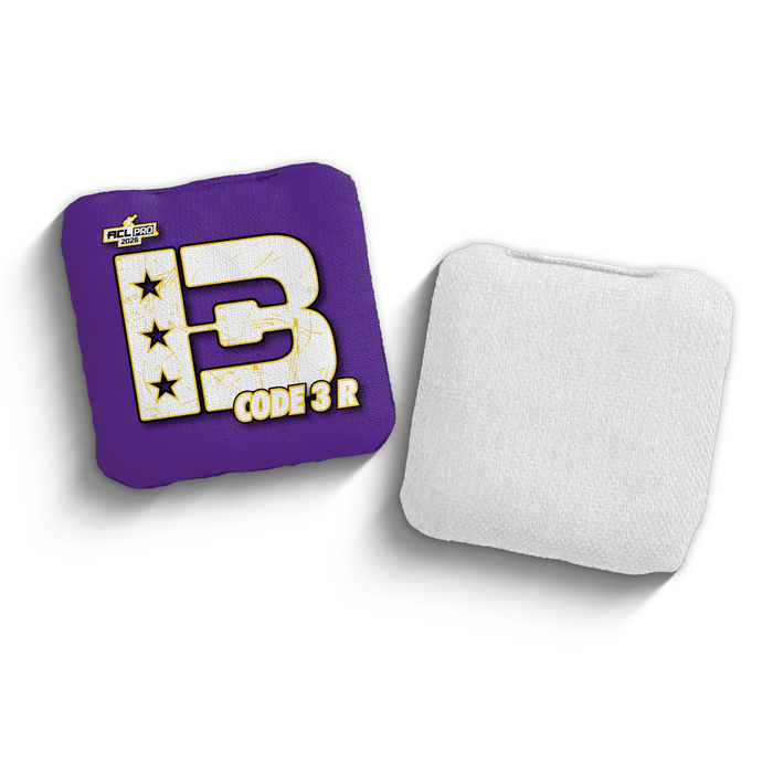 2026 Brotherhood Cornhole Code 3 National North Division ACL Pro Stamped Cornhole Bags