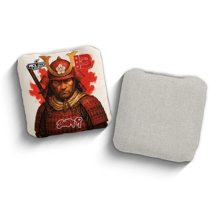 2026 Brotherhood Cornhole Sentry Samurai Edition ACL Pro Stamped Cornhole Bags