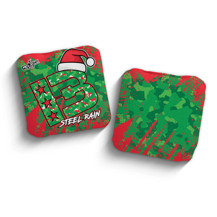 2026 Brotherhood Cornhole Steel Rain Camo Edition ACL Comp Stamped Cornhole Bags