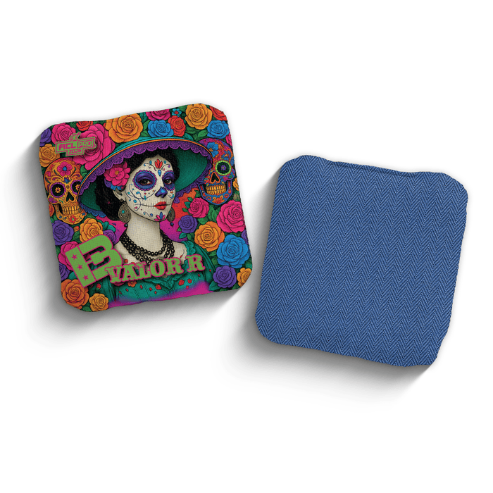 2026 Brotherhood Cornhole Valor La Catrina Edition ACL Pro Stamped Cornhole Bags