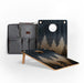 Cornhole Boards American Sasquatch 22-in × 31-in Wood Travel Cornhole Boards Set | Weekender Collection