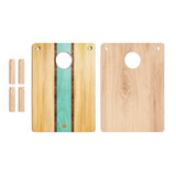 Cornhole Boards 22-in × 31-in Wood Travel Cornhole Boards Set | Weekender Collection