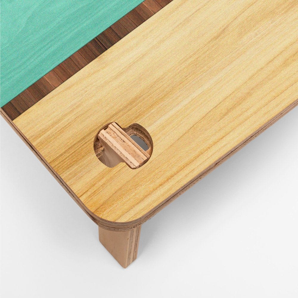 Cornhole Boards 22-in × 31-in Wood Travel Cornhole Boards Set | Weekender Collection