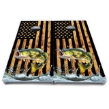 Colorful Deer & Fish Cornhole Boards - All Weather Series
