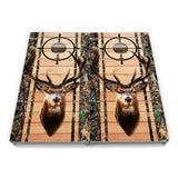 Scope Camo Deer & Fish Cornhole Boards – Tournament Series