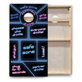 Drinking Game Cornhole Boards - Backyard Series