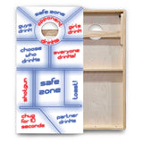 Drinking Game Cornhole Boards - Backyard Series