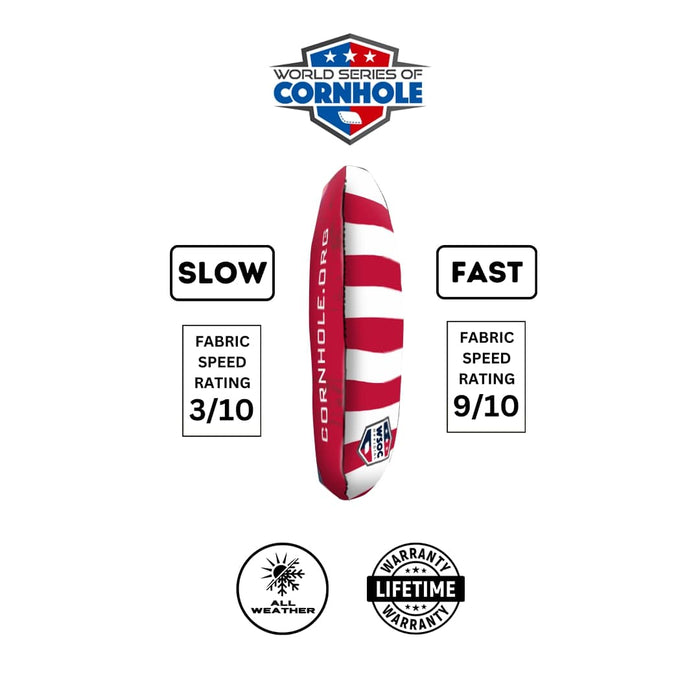 Cornhole Bags 8 Pro Cornhole Bag Set - Flag & Patriotic Freedom