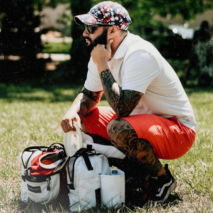 Bag Revolution Carolina Team V3 Disc Golf Bag - Brilliant Rose