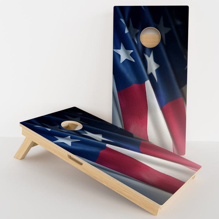 Boards Patriotic American Flag Professional Cornhole Boards