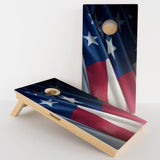 Boards Patriotic American Flag Professional Cornhole Boards