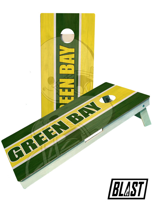 cornhole boards Green Bay Football Team Pro Style Cornhole Boards