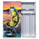 Basshole Fish Cornhole Boards - All Weather Series
