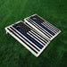 Blue Lines Wood Cornhole Boards Wraps (Set of 2)