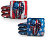 Cornhole Bags 8 Pro Cornhole Bag Set - USA Drippy Skull Red Blue