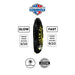 Cornhole Bags 8 Pro Cornhole Bag Set - Strike First Strike Hard Black & Yellow