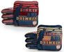 Cornhole Bags 8 Pro Cornhole Bag Set - Sinkin and Drinkin Red & Blue