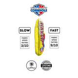 Cornhole Bags 8 Pro Cornhole Bag Set - Winner-Winner Chicken Dinner Yellow & Red