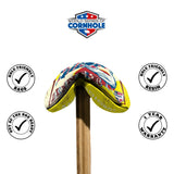 Cornhole Bags 8 Pro Cornhole Bag Set - Winner-Winner Chicken Dinner Yellow & Red