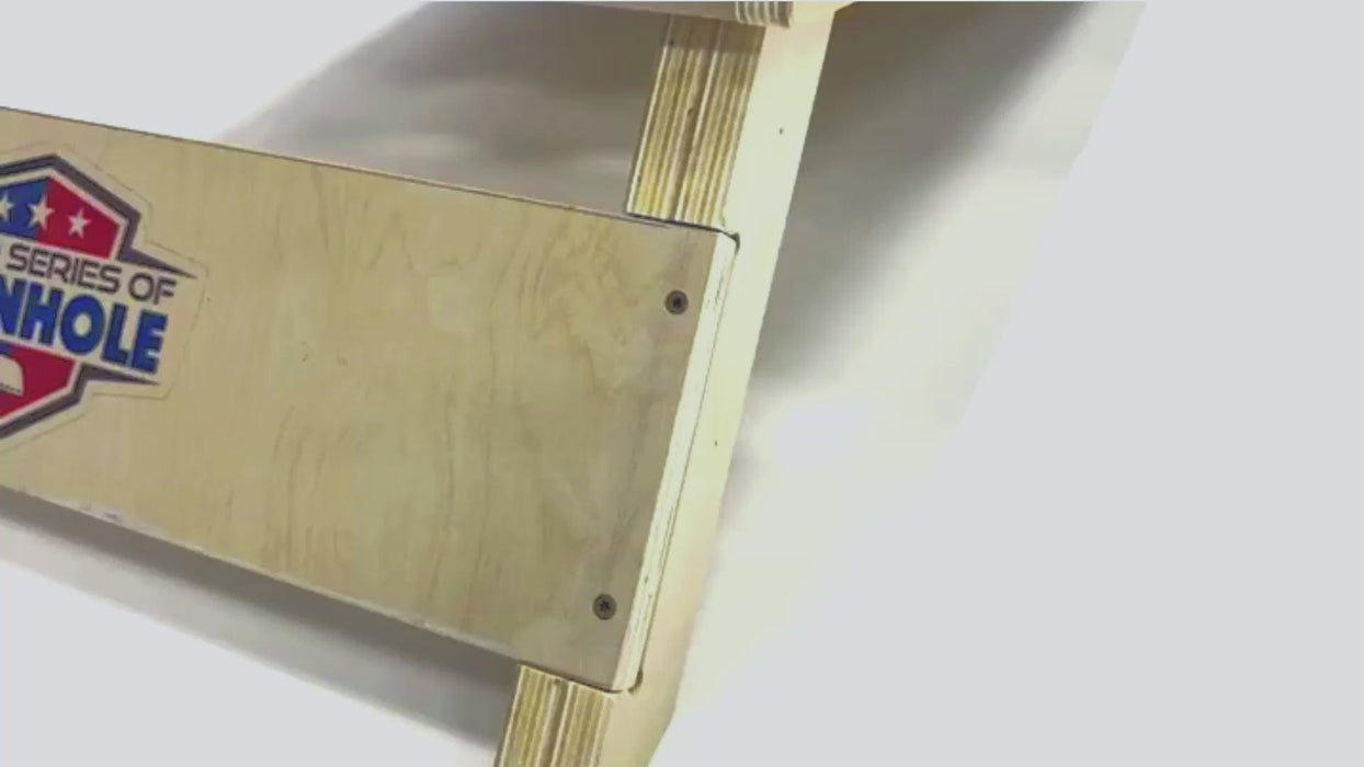 Cornhole Boards World Series of Cornhole Official 2' x 4' Professional Cornhole Board Runway 2402P - Notre Dame Fighting Irish