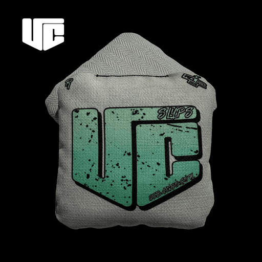 CornHole bags Light 2026 SLYPS CM White & Green Fade
