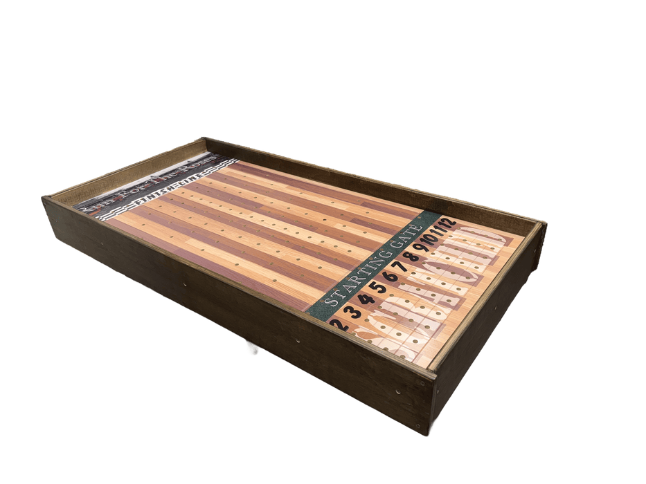 Horse Race Game Jumbo Horse Game with Stained Rails