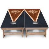 Nautical Cornhole Boards - Backyard Series