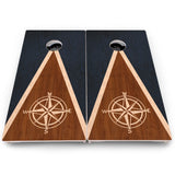 Anchor & Compass Cornhole Boards – Pro Lite or Pro Elite